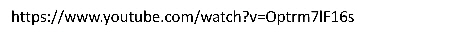 YouTube link 1